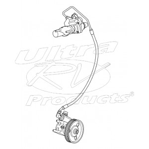 W8005747  -  Kit - Brake Booster Inlet Hose Asm Retrofit (Booster to Pump)